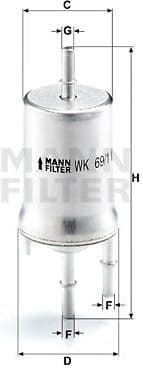 Fuel Filter WK69/1
