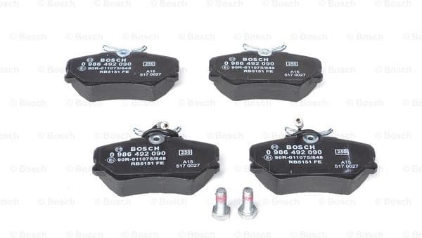 Brake Pad Set, disc brake 0986492090 - image 6