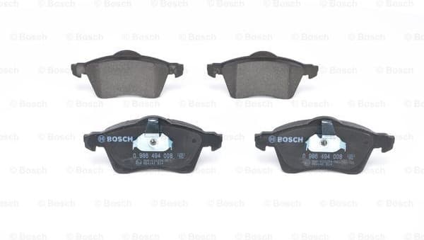 Brake Pad Set, disc brake 0986494008