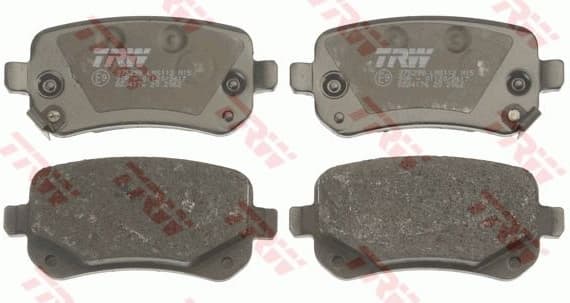 Brake pads rear, Top Quality GDB4176 - image 2