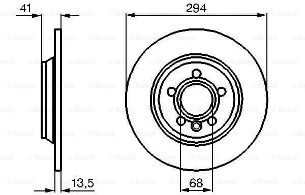 Brake Disc 0986478569 - image 5