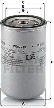 Fuel Filter WDK719