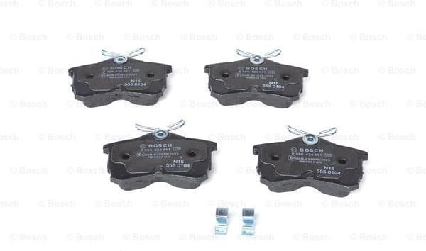Brake Pad Set, disc brake 0986424661 - image 6