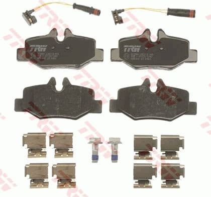 Brake pads rear, Top Quality GDB1601 - image 3
