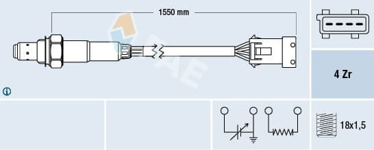 Oxygen Sensor 77167