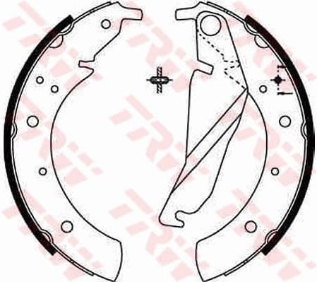 Brake Shoe Set GS8209
