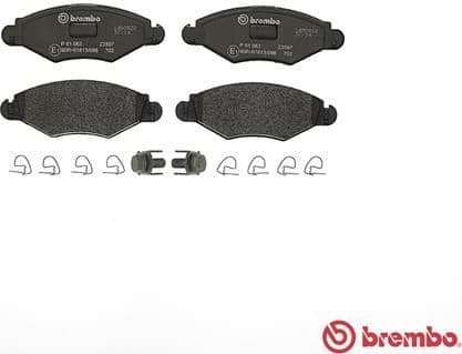 Brake Pad Set, disc brake PRIME LINE P61063 - image 2