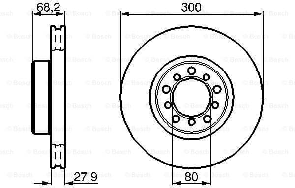 Brake Disc 0986478197 - image 2