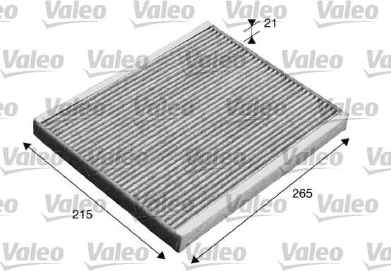Filter, cabin air VALEO PROTECT 715553