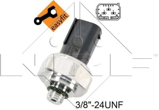 Pressure Switch, air conditioning EASY FIT 38953