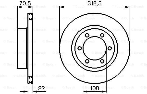 Brake Disc 0986478698 - image 2