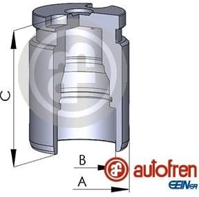 Piston, brake caliper D02594 - image 2