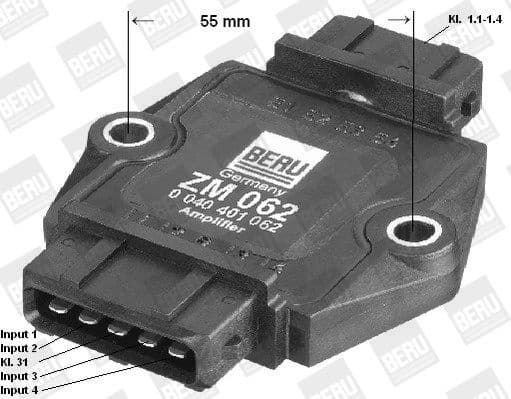 Switch Unit, ignition system ZM 062 (BorgWarner (BERU)) - image 3