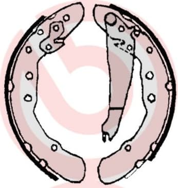 Brake Shoe Set ESSENTIAL LINE S85514