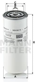 Fuel Filter WDK962/16