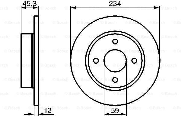 Brake Disc 0986478288 - image 5