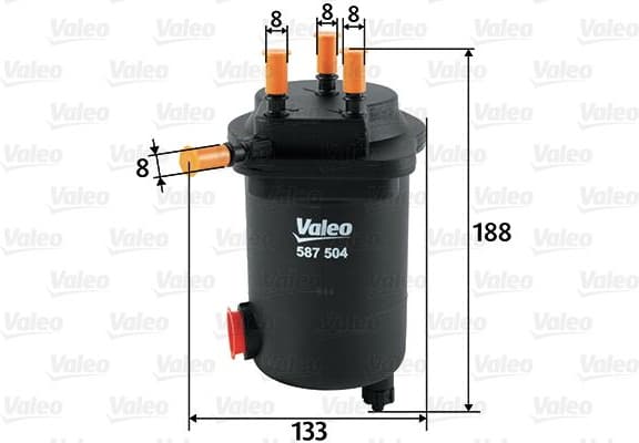 Fuel Filter 587504 - image 2