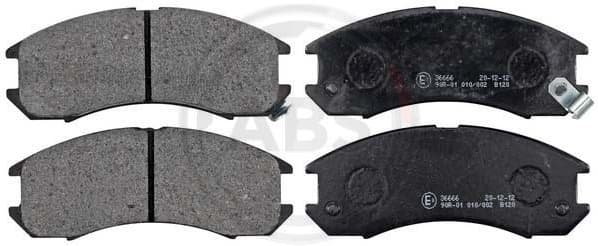 Brake Pad Set, disc brake 36666