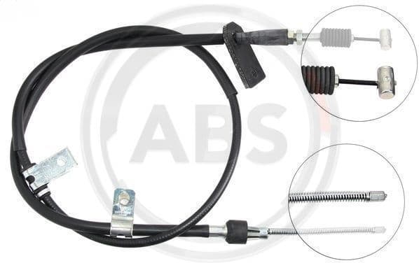 Cable Pull, parking brake K18837