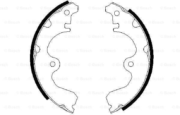 Brake Shoe Set 0986487474
