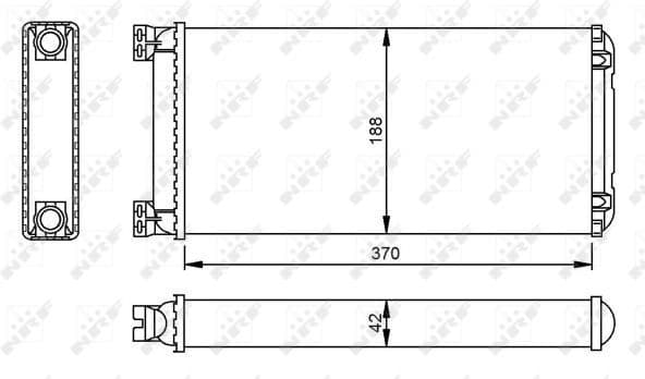 Heat Exchanger, interior heating 53549