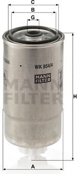 Fuel Filter WK854/4