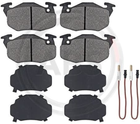 Brake Pad Set, disc brake 36565