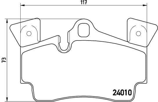Brake Pad Set, disc brake PRIME LINE P85088