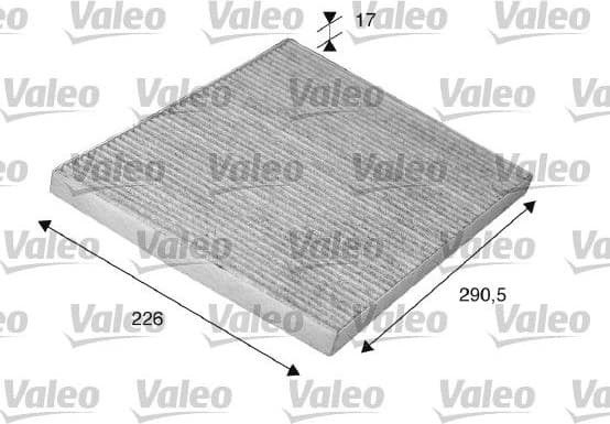 Filter, cabin air VALEO PROTECT 698746