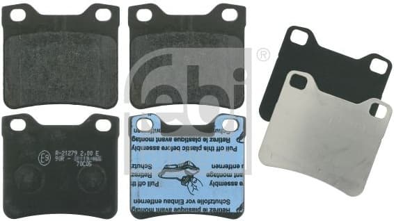 Brake Pad Set, disc brake 16219