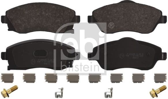 Brake Pad Set, disc brake 16748