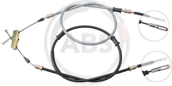 Cable Pull, parking brake K11305