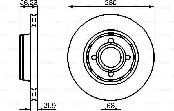 Brake Disc 0986478128 - image 5