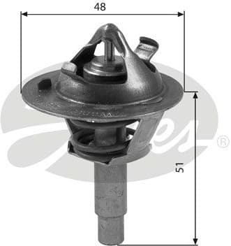 Thermostat, coolant TH38490G1