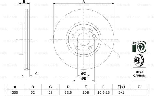 Brake Disc 0986479261 - image 5