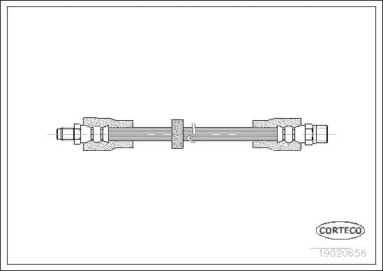 Brake Hose 19020656