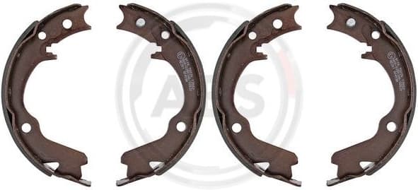 Brake Shoe Set, parking brake 9116