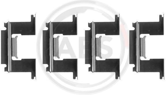 Accessory Kit, disc brake pad 1064Q