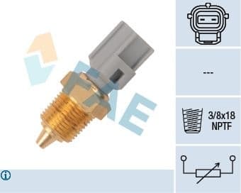 Sensor, coolant temperature 33425