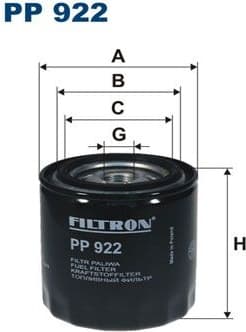Fuel Filter PP922
