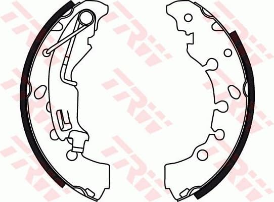 Brake Shoe Set GS8720 - image 2