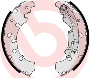 Brake Shoe Set ESSENTIAL LINE S23530