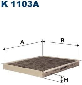 Filter, cabin air K1103A