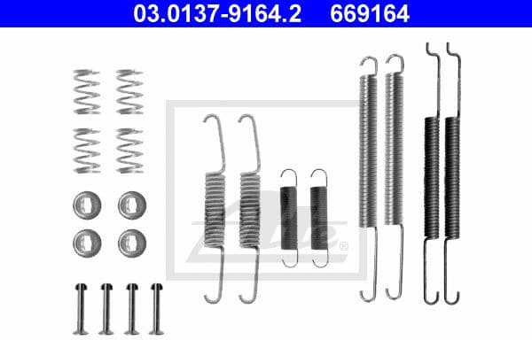 Accessory Kit, brake shoes 03.0137-9164.2