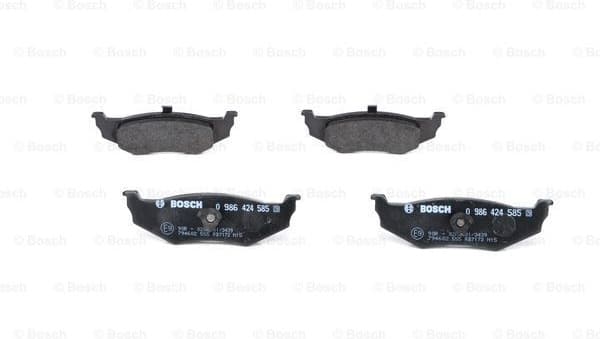 Brake Pad Set, disc brake 0986424585 - image 3