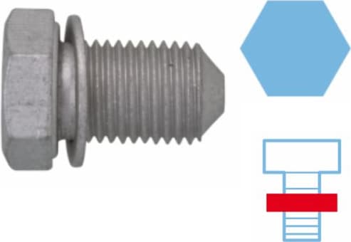 Screw Plug, oil sump 220125S - image 3