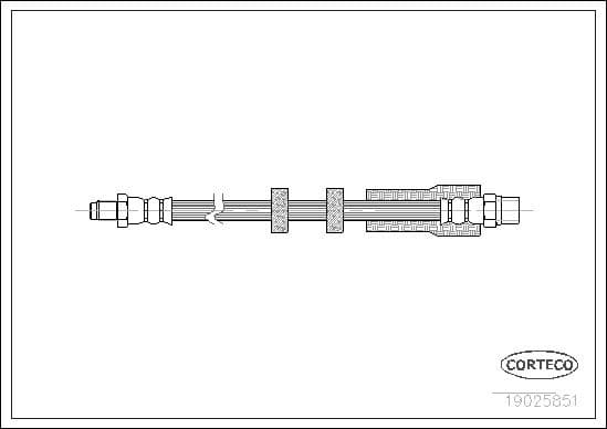 Brake Hose 19025851