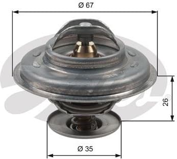 Thermostat, coolant TH11687G1