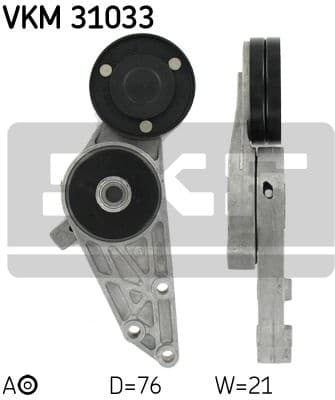 Tensioner belt VKM31033 - image 2