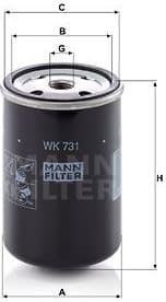 Fuel Filter WK731